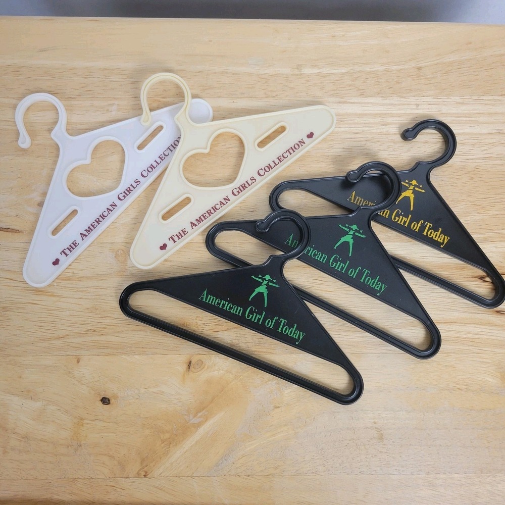 Vintage 90s American Girl of Today Doll Hangers Lot of 5 Pleasant Company